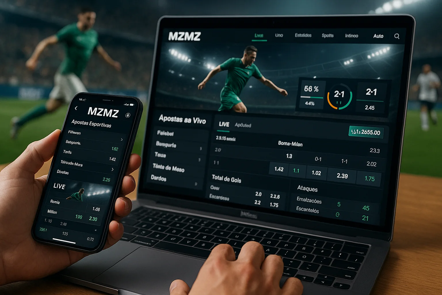 Aposte em apostas esportivas no cassino online MZMZ