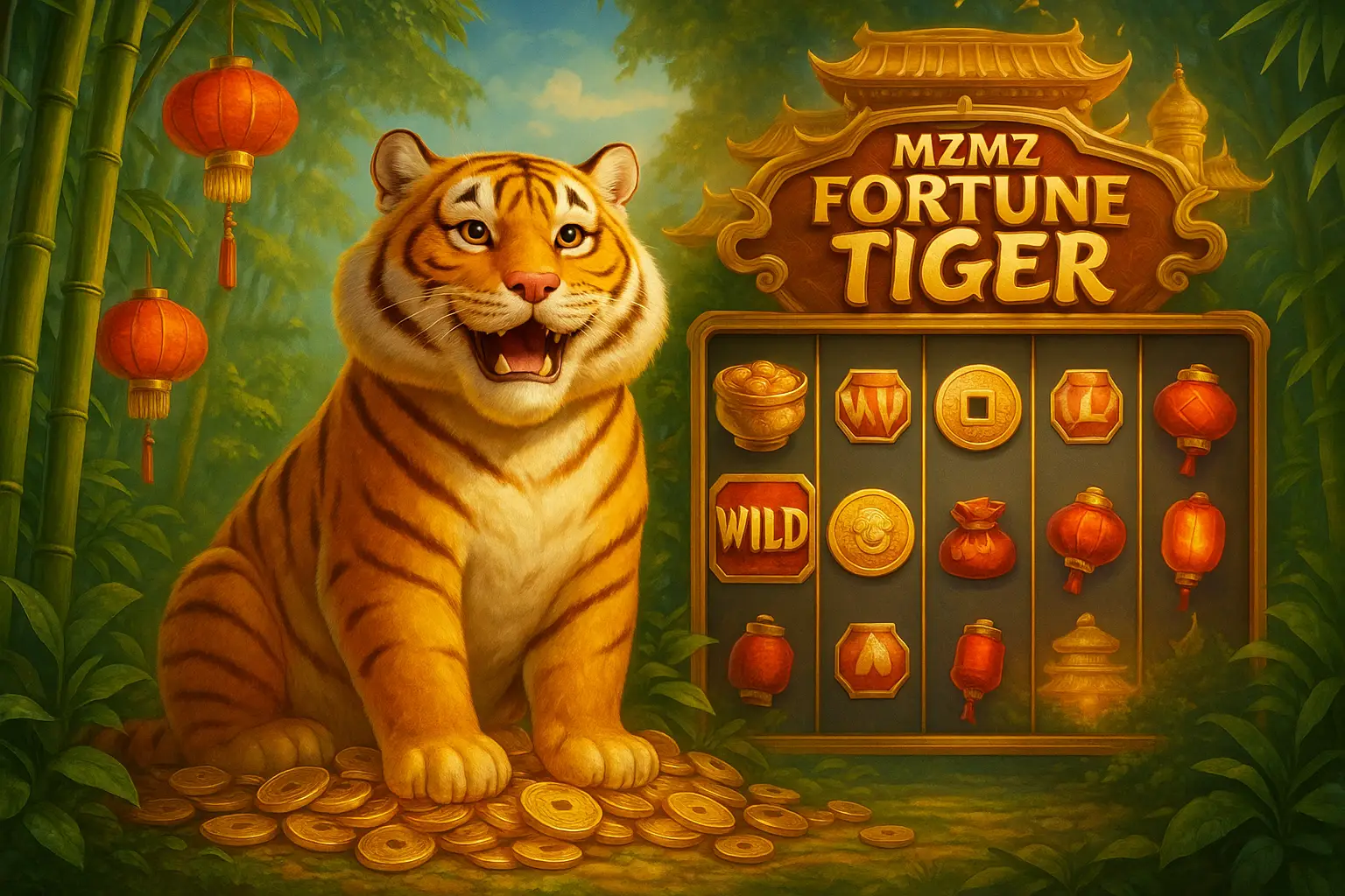 Fortune Tiger é um jogo imperdível no MZMZ Casino